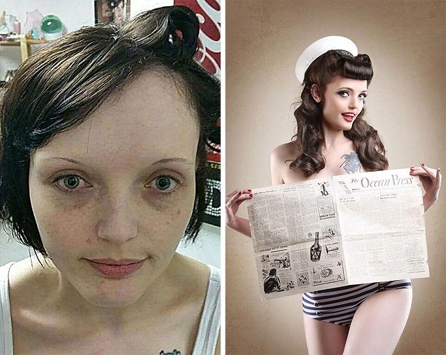 Крисси Спаркс, Chrissy Sparks, превращает обычных в моделей