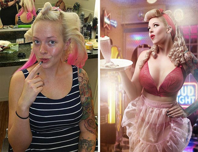 Крисси Спаркс, Chrissy Sparks, превращает обычных в моделей