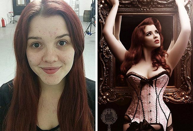 Крисси Спаркс, Chrissy Sparks, превращает обычных в моделей