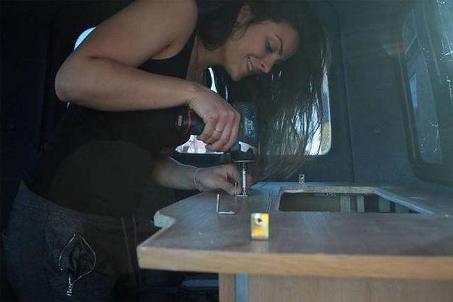 минивэн в дом на колесах, Renault Kangoo в дом на колесах