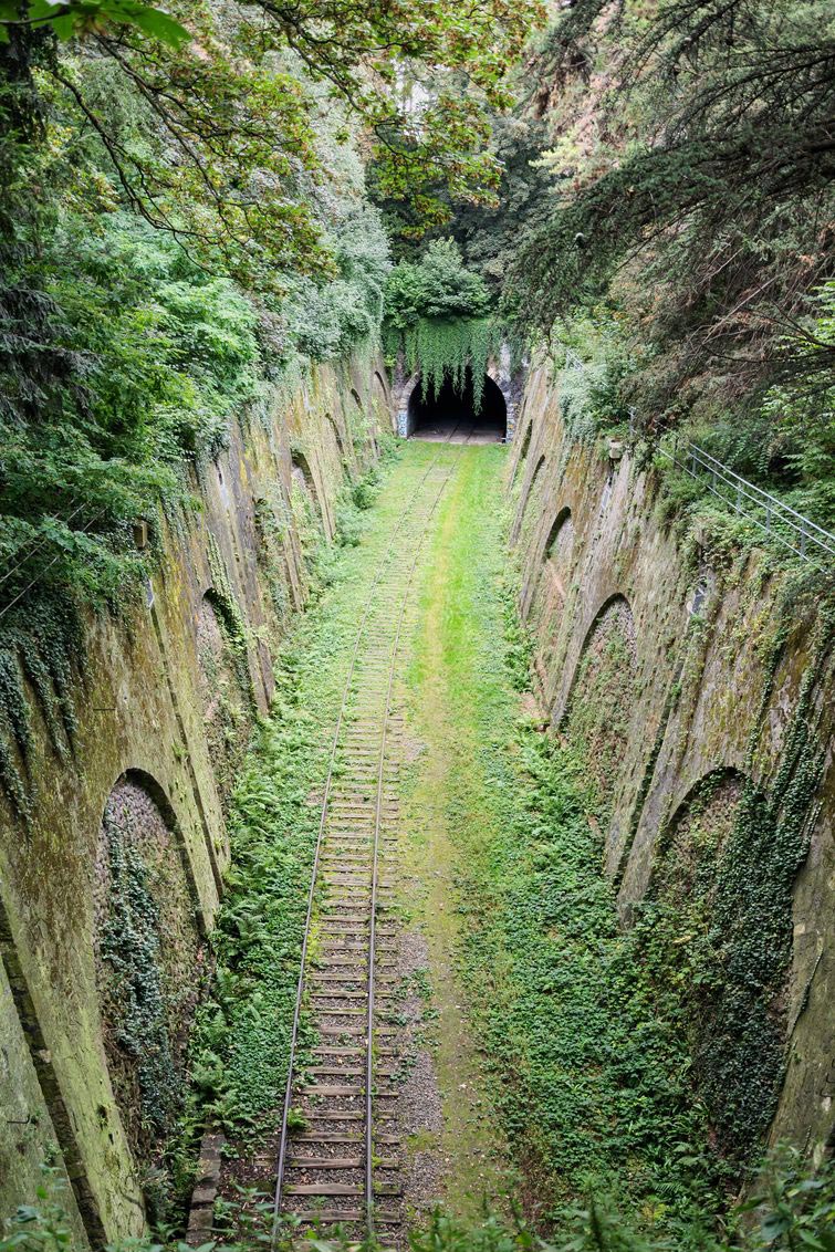 Железная дорога petite ceinture, Франция.