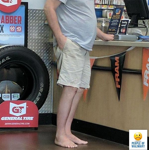 People of walmart, странные покупатели американских супермаркетов