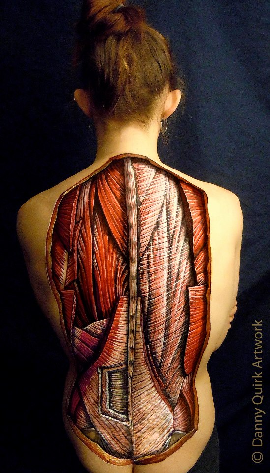 анатомический боди-арт, Дэнни Куирк, Danny Quirk