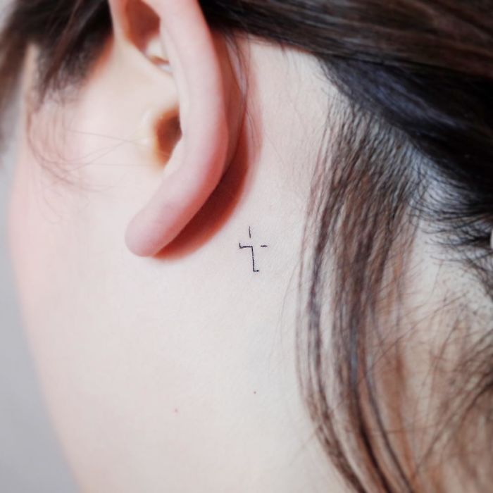 микроскопические татуировки, крошечные тату, маленькие татуировки