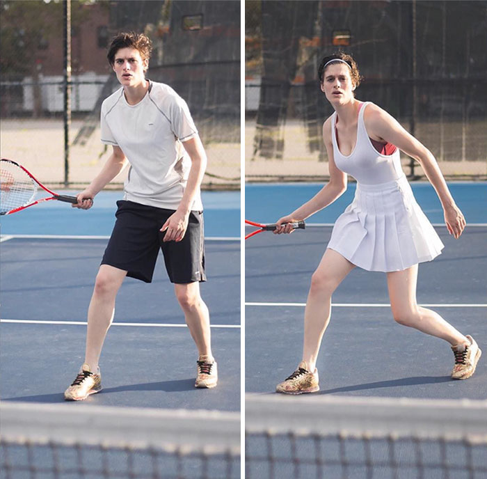 андрогинная модель, Рейн дав, модель женщина или мужчина