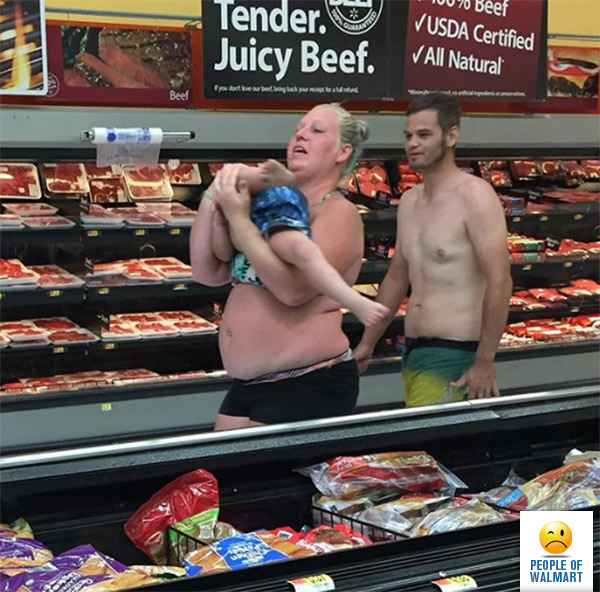 people of walmart, странные американцы, наряды посетителей американских супермаркетов