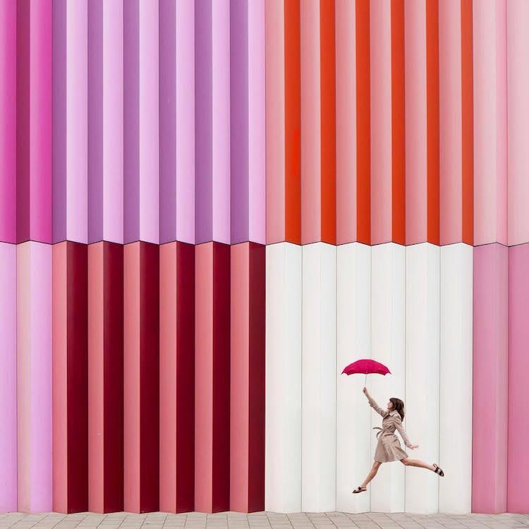 пара взаимодействует с архитектурой, Анна Девис, Даниэль Руэда