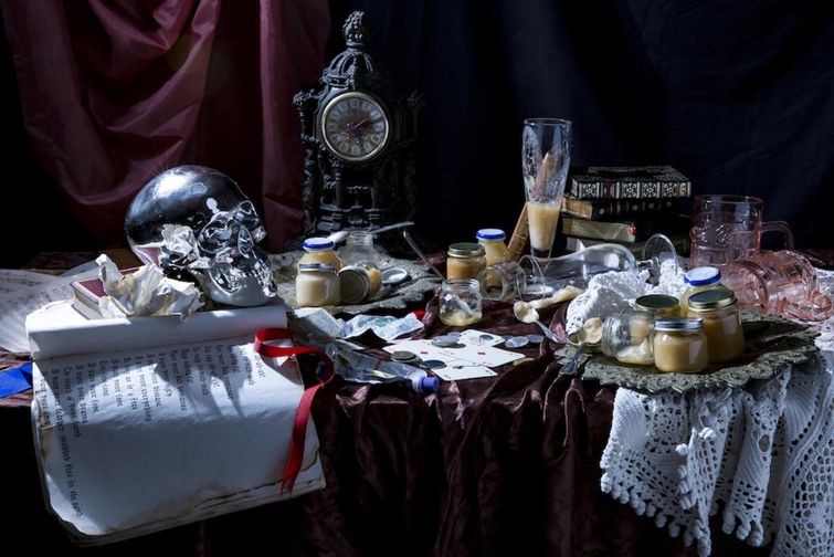 диеты знаменитостей, фотонатюрморты диет, фотограф Дэн Баннино, Dan Bannino, 