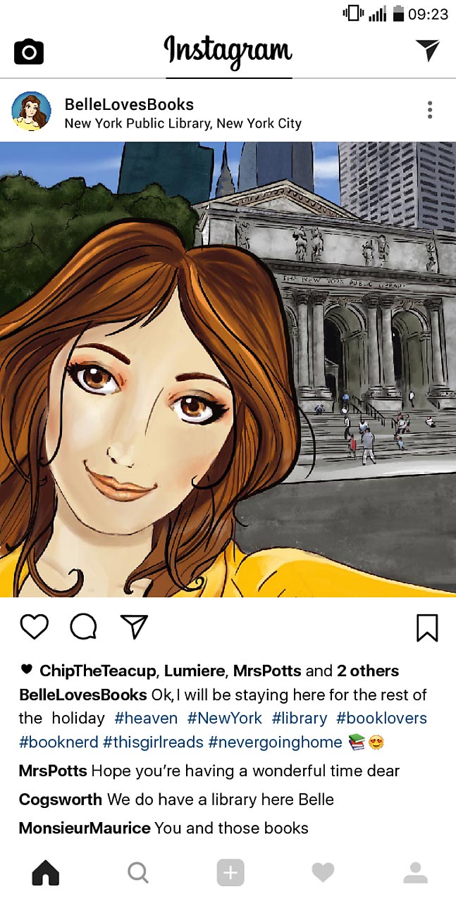 диснеевские принцессы в отпуске, диснеевские принцессы в Instagram