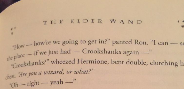 Гермиона ждала 6 лет подколоть Рона, ты волшебник или как, Гермиона подколола Рона спустя 6 лет