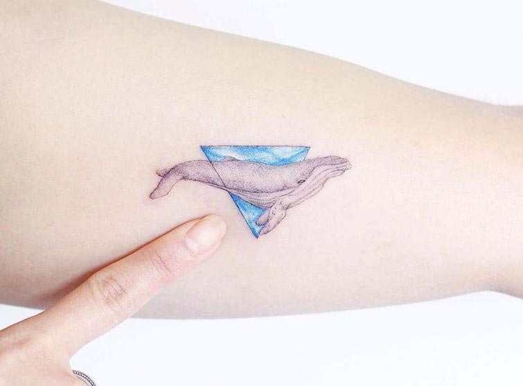 Мини Лау, Mini Lau, нежные татуировки, татуировки пастельных цветов