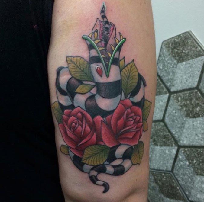 татуировки посвящённые фильмам, тату посвящённые фильмам, татуировки из фильмов