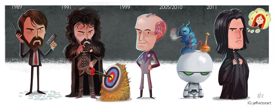 эволюция голливудских актёров,  Джефф Виктор, Jeff Victor