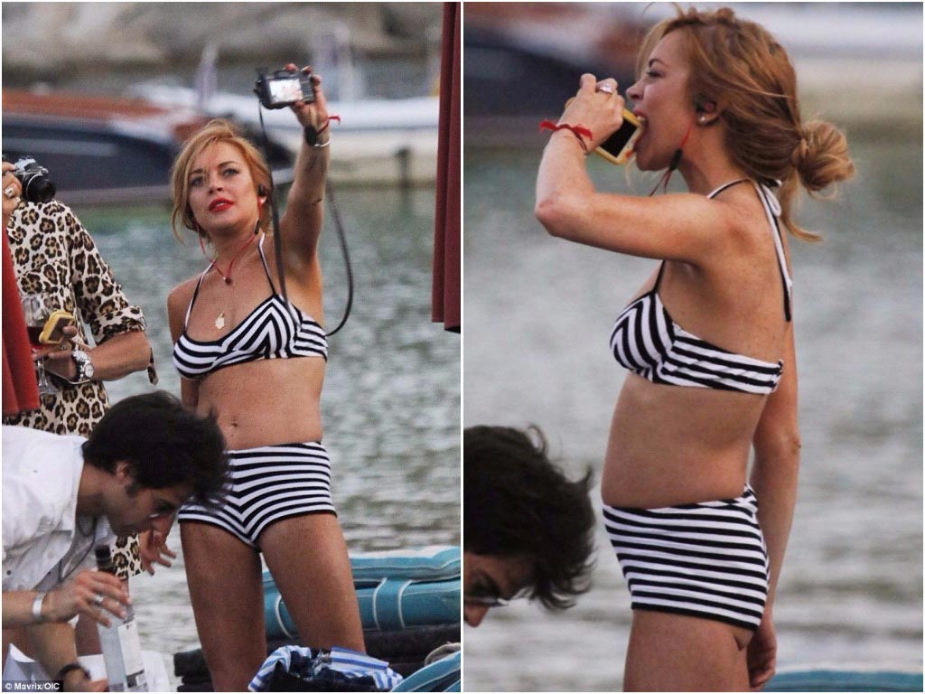 звёзды на пляже, знаменитости без фотошопа на пляже