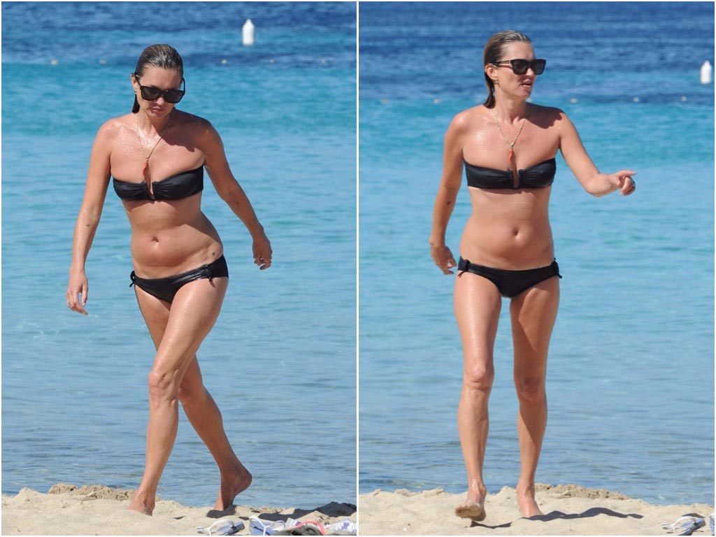 звёзды на пляже, знаменитости без фотошопа на пляже