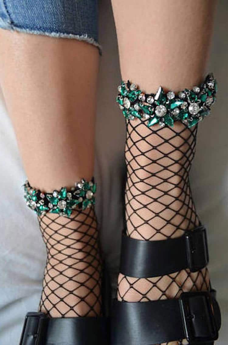 морские колготки, украшенные колготки, колготки русалки, Лирика Матоши, Lirika Matoshi