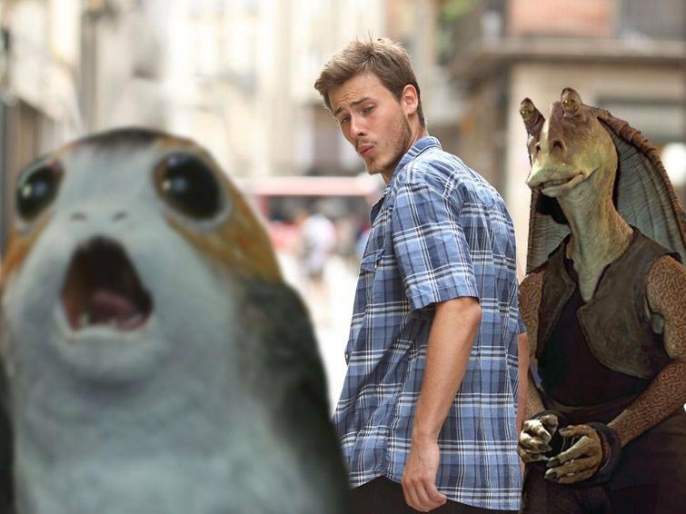 порг, порг трейлер звёздных войн, зверёк из трейлера звёздные войны, порг что это такое