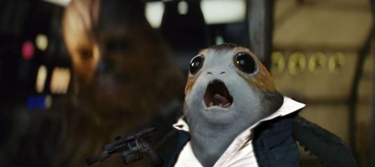 порг, порг трейлер звёздных войн, зверёк из трейлера звёздные войны, порг что это такое