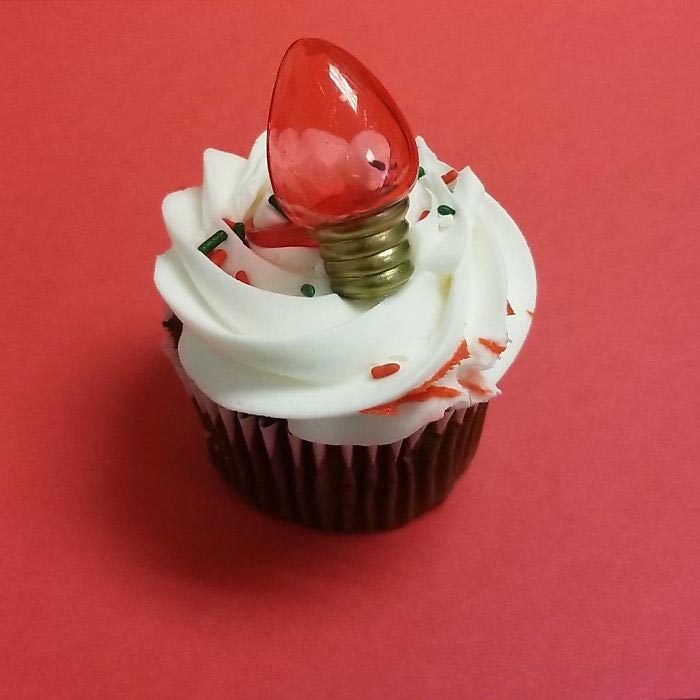 рождественские кексы, новогодние кексы 