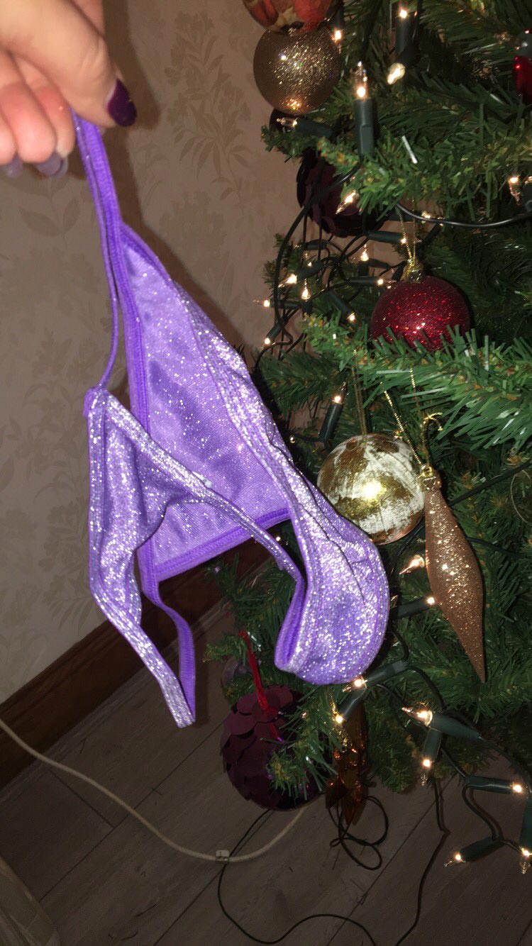 ёлочные шары стринги, ёлочные украшения стринги, смешные ёлочные украшения