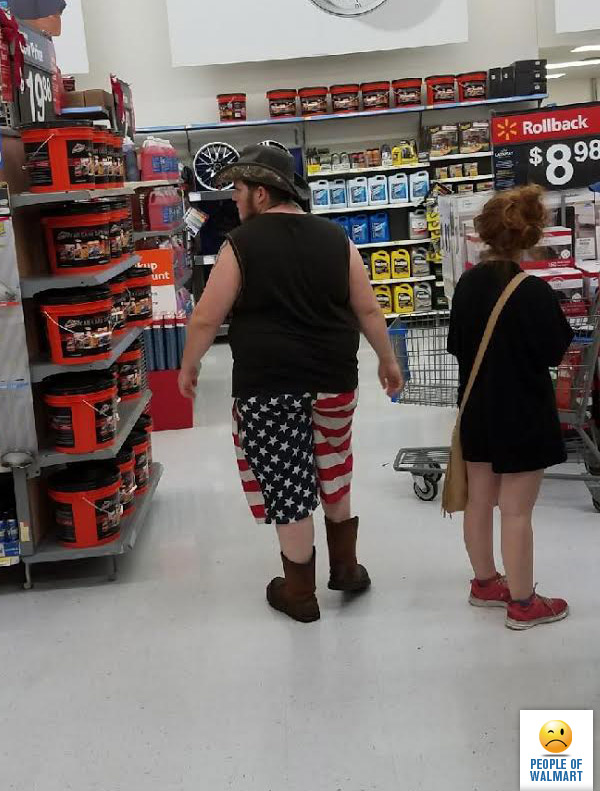 People of walmart, странные покупатели американских супермаркетов