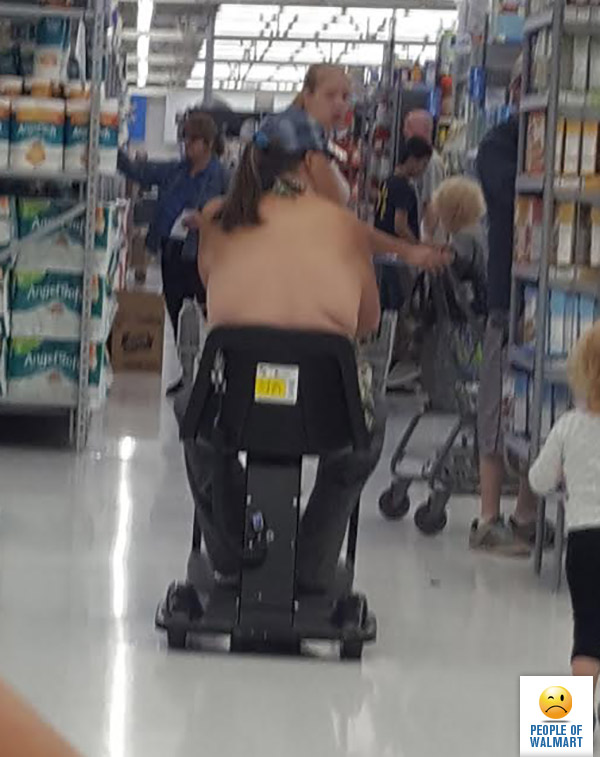 People of walmart, странные покупатели американских супермаркетов