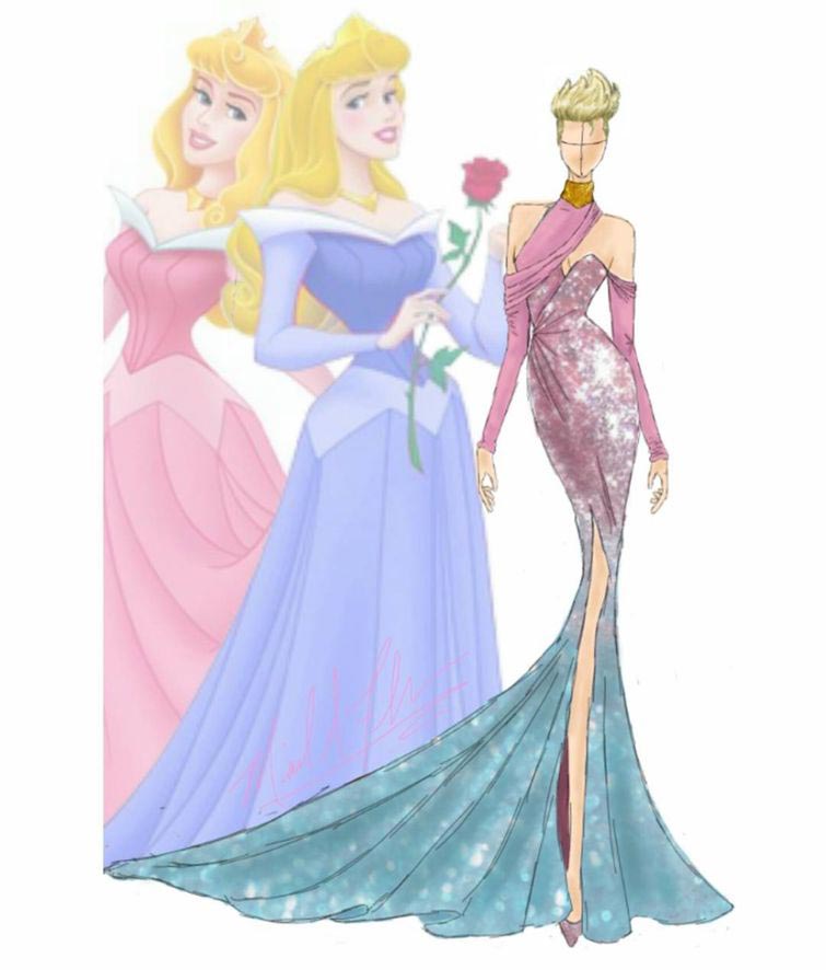 Диснеевские принцессы от кутюр, диснеевские принцессы высокой моды, Майкл Энтони, Michael Anthony