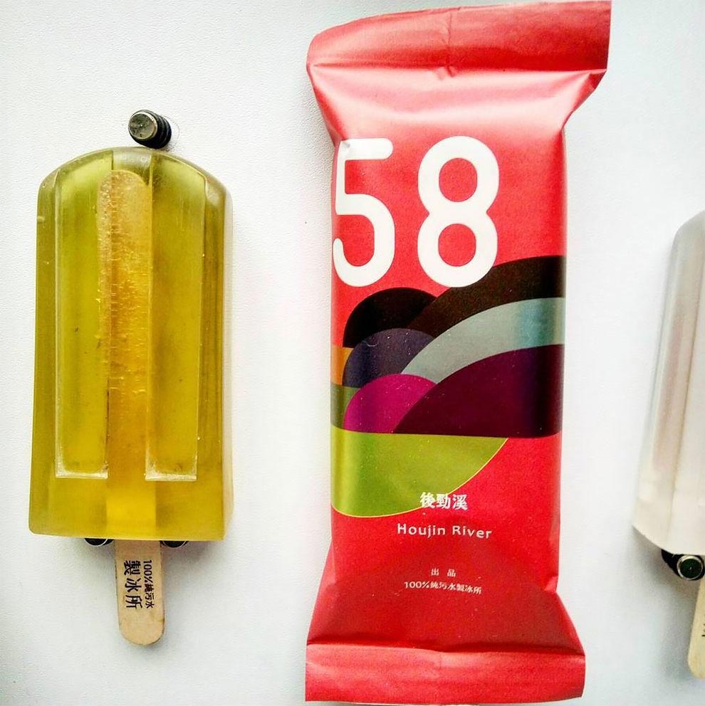 мороженое из сточных вод, мороженое из грязной воды