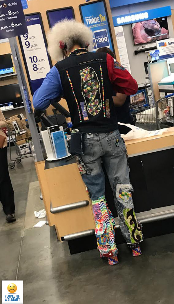people of walmart, странные американцы, наряды посетителей американских супермаркетов