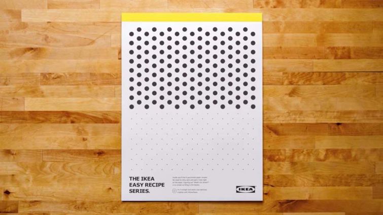 IKEA придумала плакаты для приготовления пищи, на которые реально нужно складывать продукты Cook this Page, Приготовь эту страницу, кулинарная книга IKEA, книга IKEA продукты на страницах