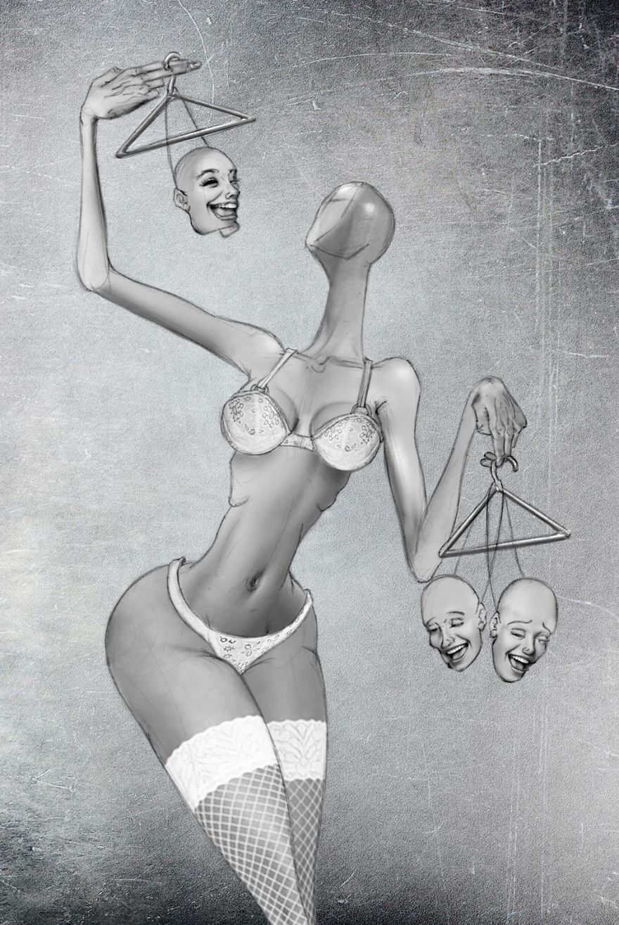 сатирические иллюстрации, остросоциальные иллюстрации, Аль Марджен, Al Margen