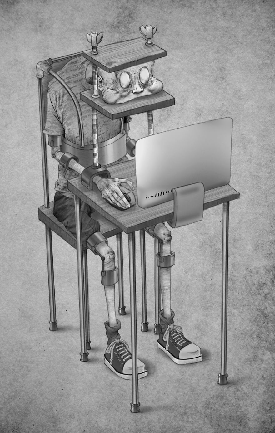сатирические иллюстрации, остросоциальные иллюстрации, Аль Марджен, Al Margen