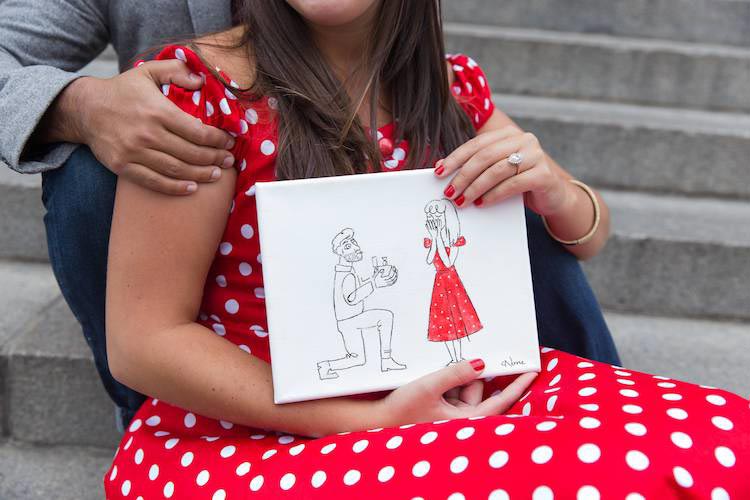 предложение в музее, незаконно повесил картину в музее, сделал предложение в музее, истории в музеях, случаи в музеях