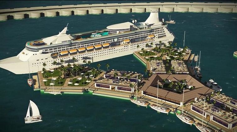 первый плавучий город, первый город на воде, город построенный на воде