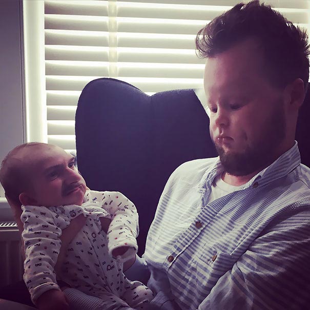 люди решили поменяться лицами с детьми, замена лиц на детские