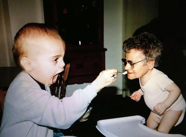 люди решили поменяться лицами с детьми, замена лиц на детские