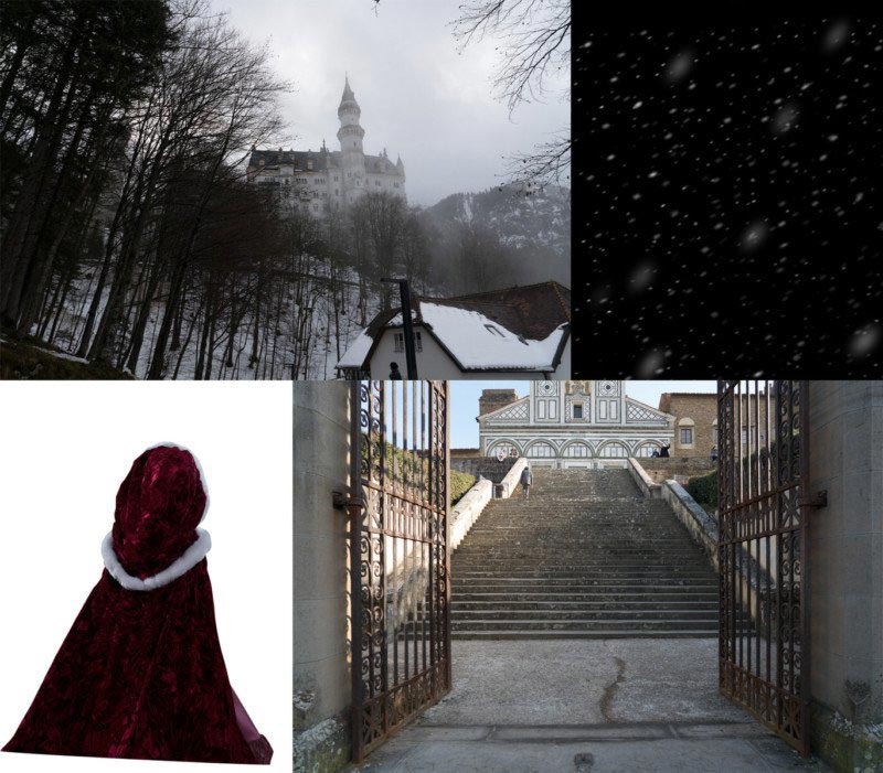 Джон Росси, John Rossi, фотосессия для дочери Красавица и Чудовище