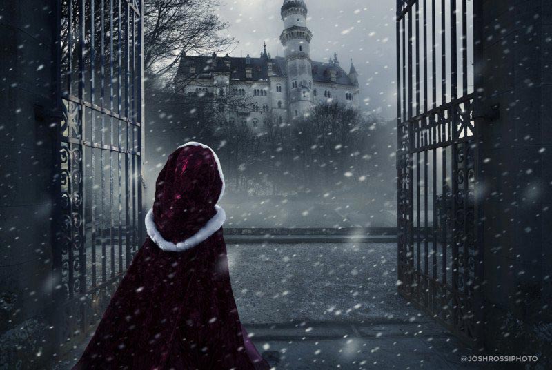 Джон Росси, John Rossi, фотосессия для дочери Красавица и Чудовище