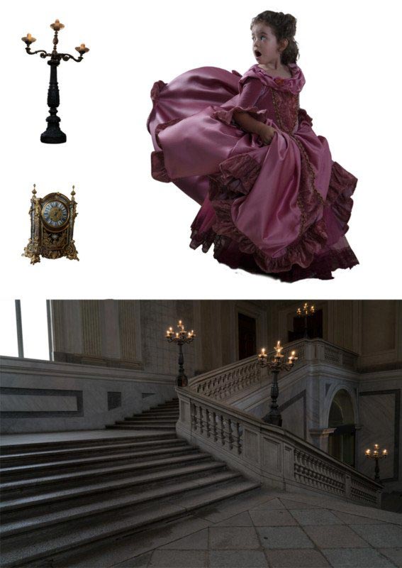 Джон Росси, John Rossi, фотосессия для дочери Красавица и Чудовище