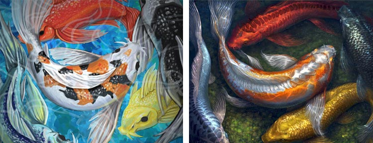 Художники перерисовывали свои старые работы, художники перерисовали свои рисунки