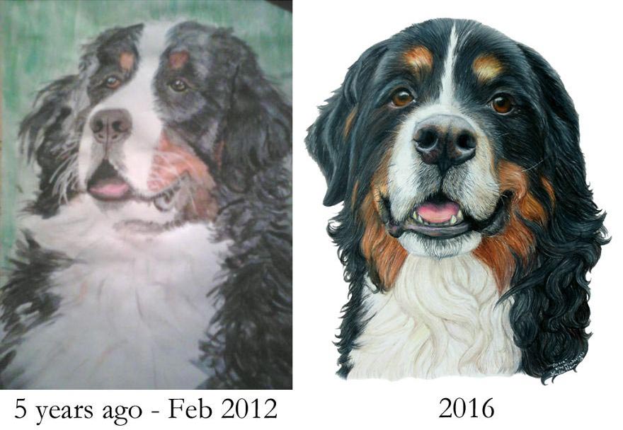 Художники перерисовывали свои старые работы, художники перерисовали свои рисунки