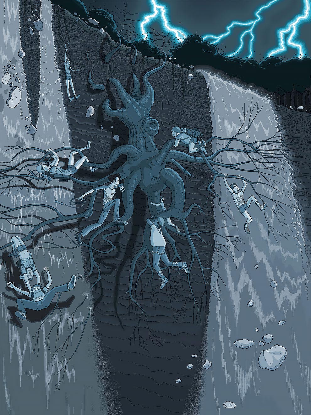 Парень не умеющий пользоваться фотошопом потратил 10 лет, чтобы создать рисунки в Paint для своей книги 10 лет создавал рисунки в Paint для книги, рисовал рисунки для книги 10 лет в Paint, Пэт Хайнс, Pat Hines