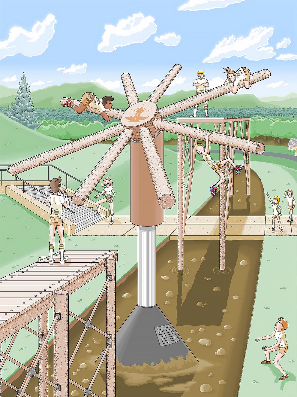 Парень не умеющий пользоваться фотошопом потратил 10 лет, чтобы создать рисунки в Paint для своей книги 10 лет создавал рисунки в Paint для книги, рисовал рисунки для книги 10 лет в Paint, Пэт Хайнс, Pat Hines