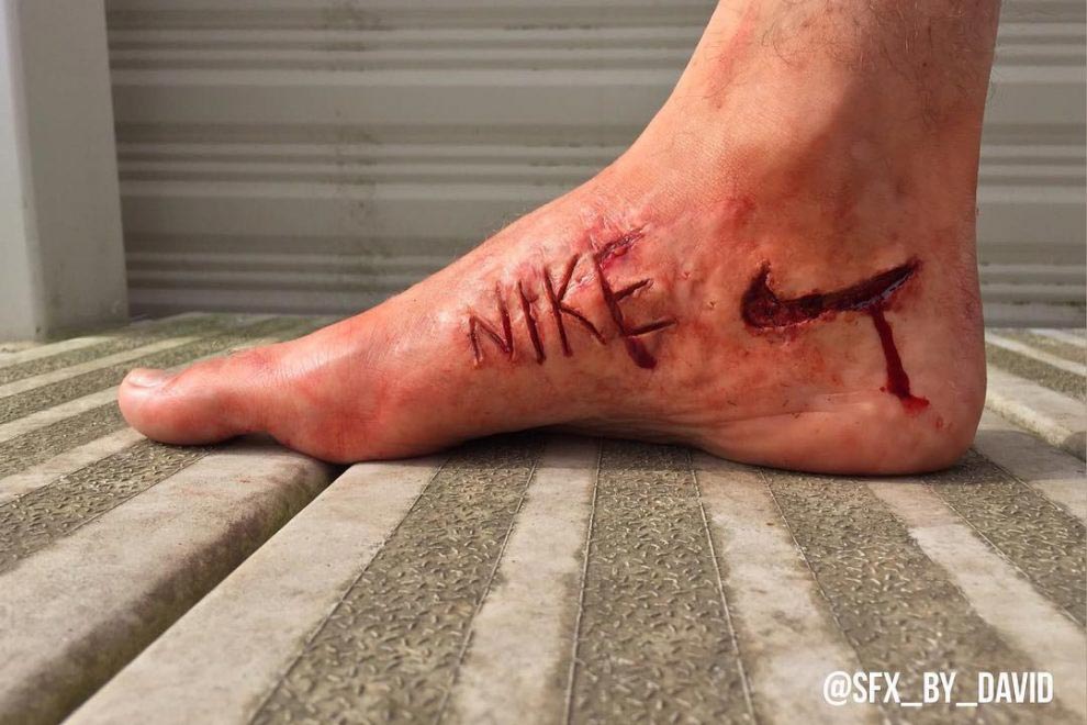 Дэвид Харрис, David Harris, жуткий грим