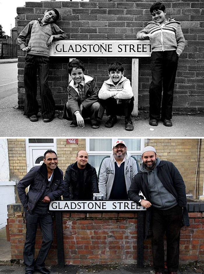 Друзья воссоздают свои детские фото, друзья тогда и сейчас