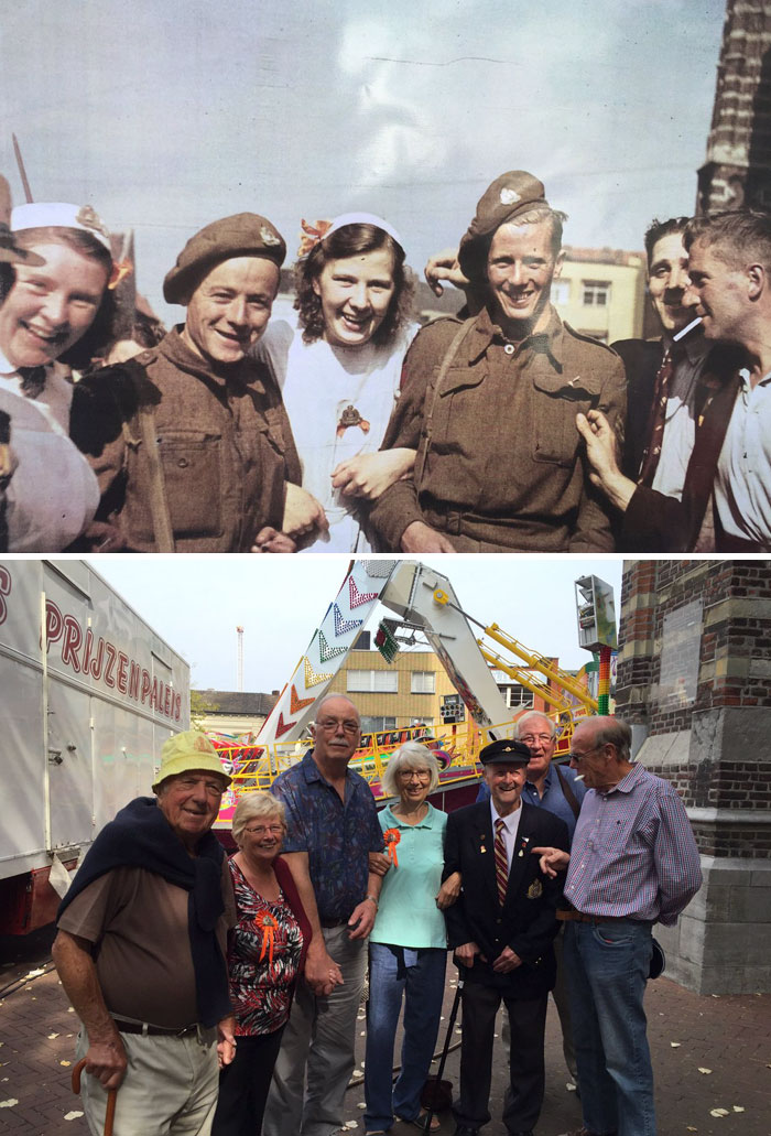 Друзья воссоздают свои детские фото, друзья тогда и сейчас