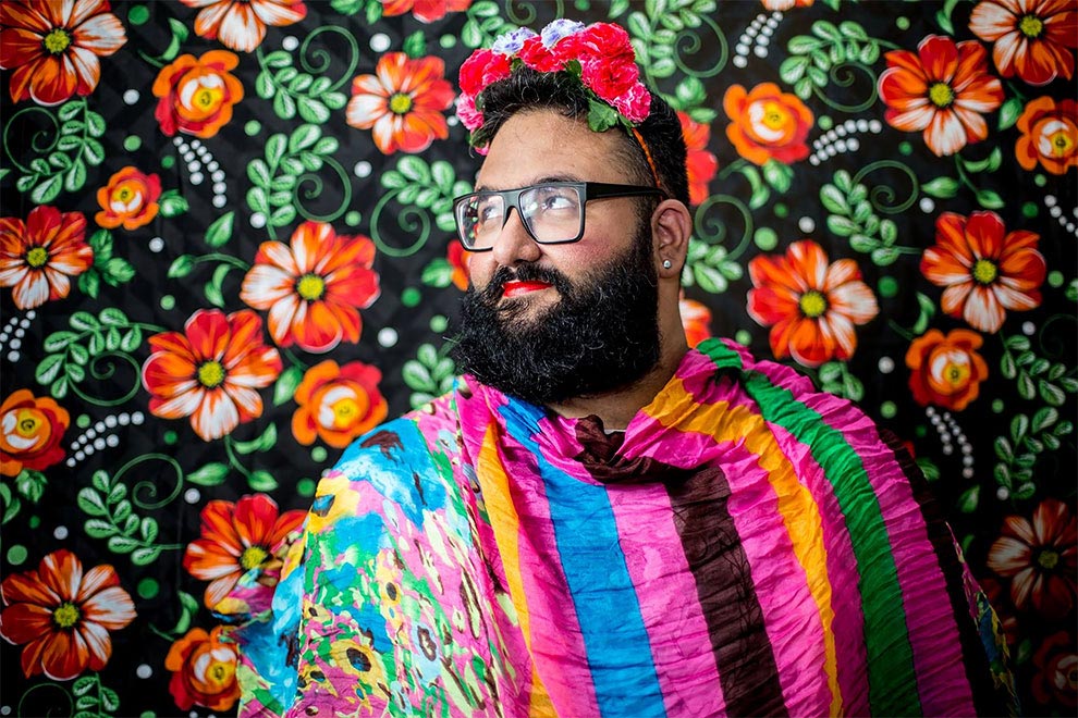 фотограф превращает моделей в Фриду Кало, фотограф в стиле Фриды Кало