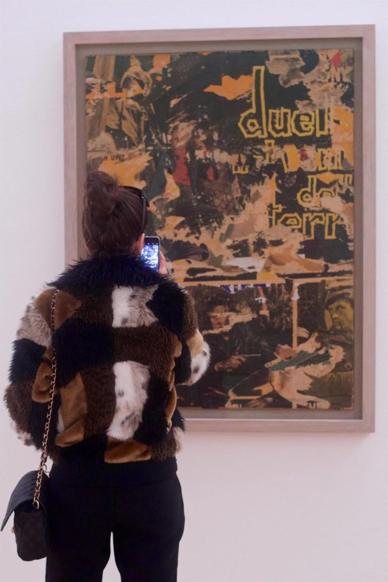 сходство между картинами и посетителями, картины музеев посетители, похожи друг на друга