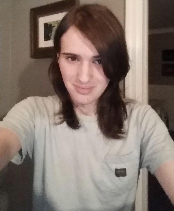 Парень показал своё превращение в женщину, Selgal 