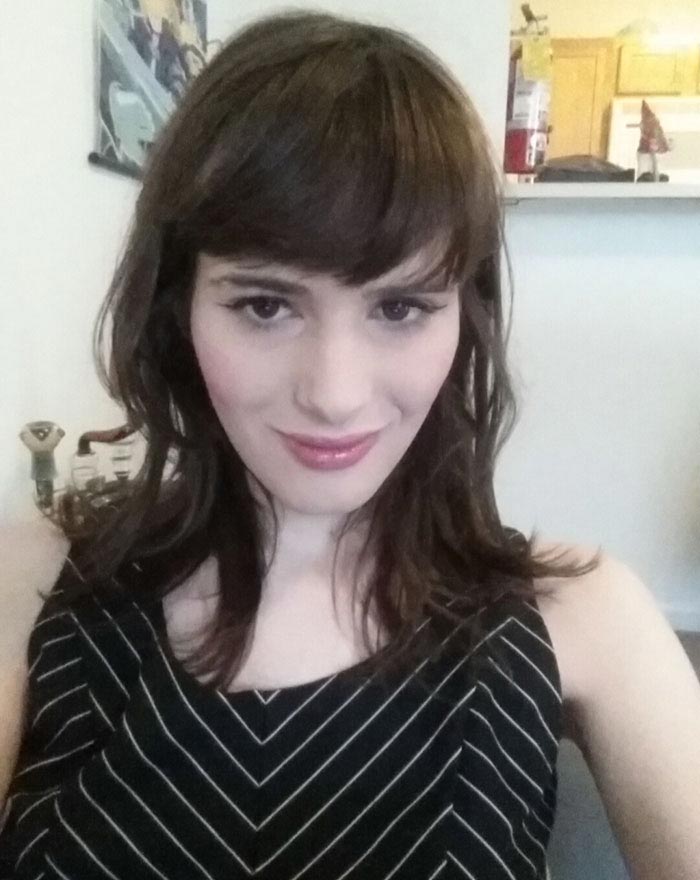 Парень показал своё превращение в женщину, Selgal 